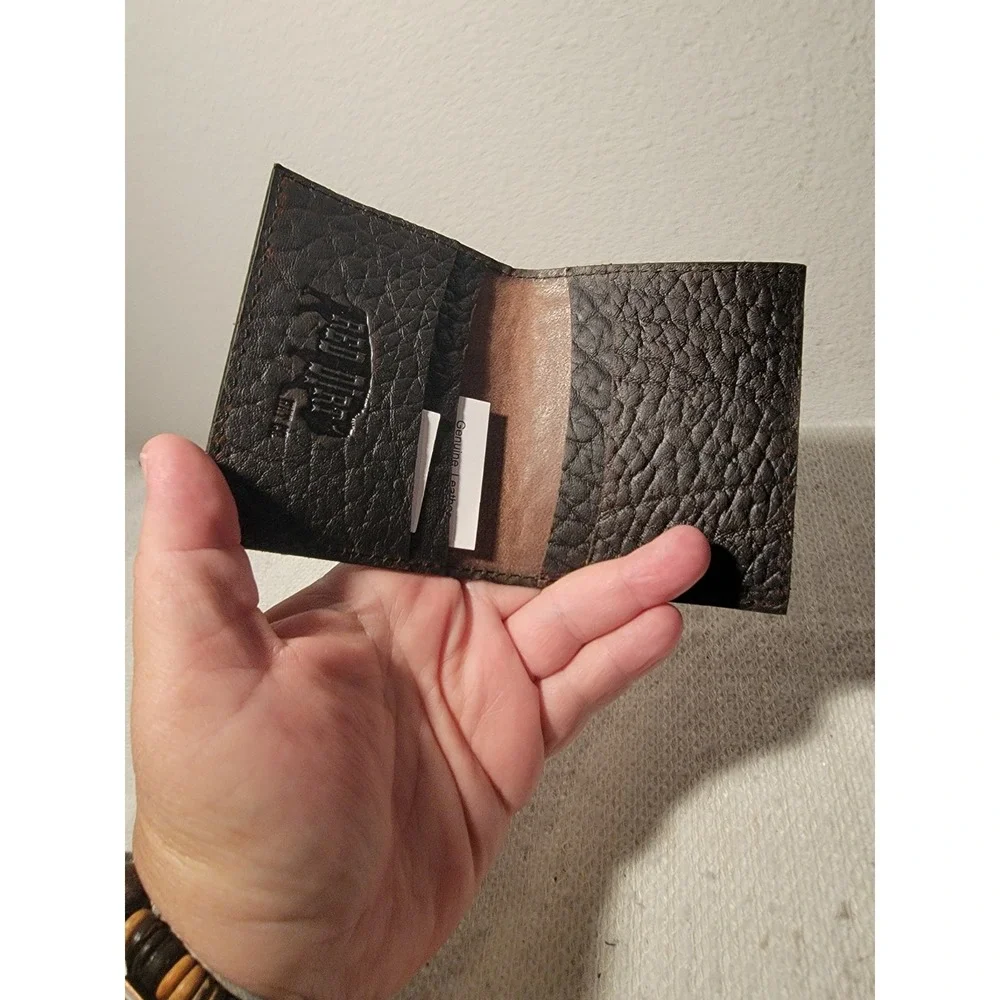 Red Dirt Hat Co Bifold Card Case Genuine‎ Wallet